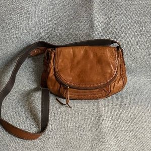 Fun fabulous and free camel leather Lucky bag!